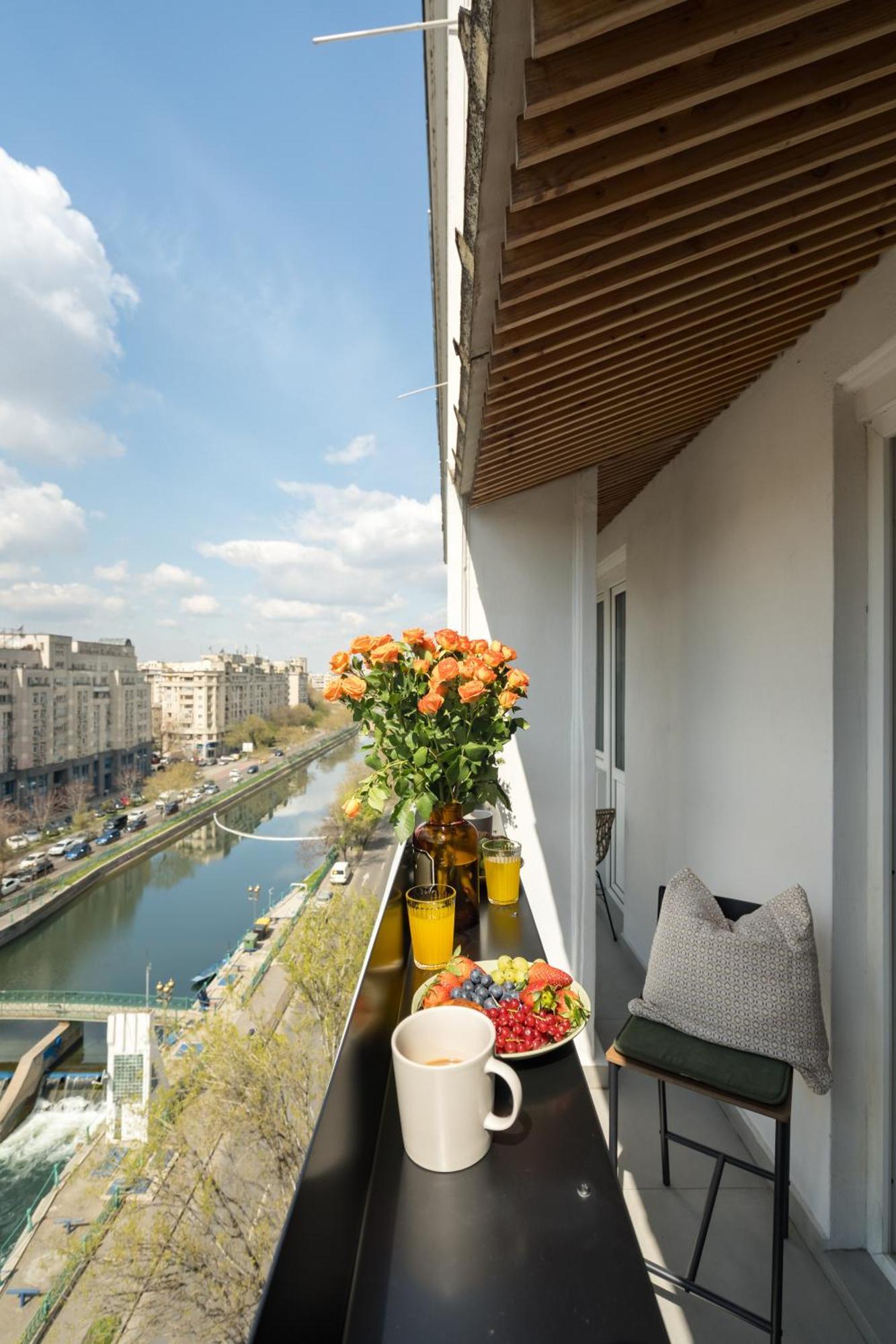 River View Studio Bukarest Exterior foto